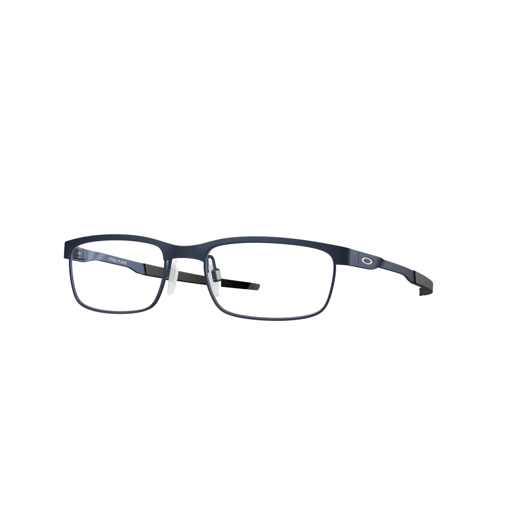 Oakley Men's Blue Steel Plate Eyeglasses