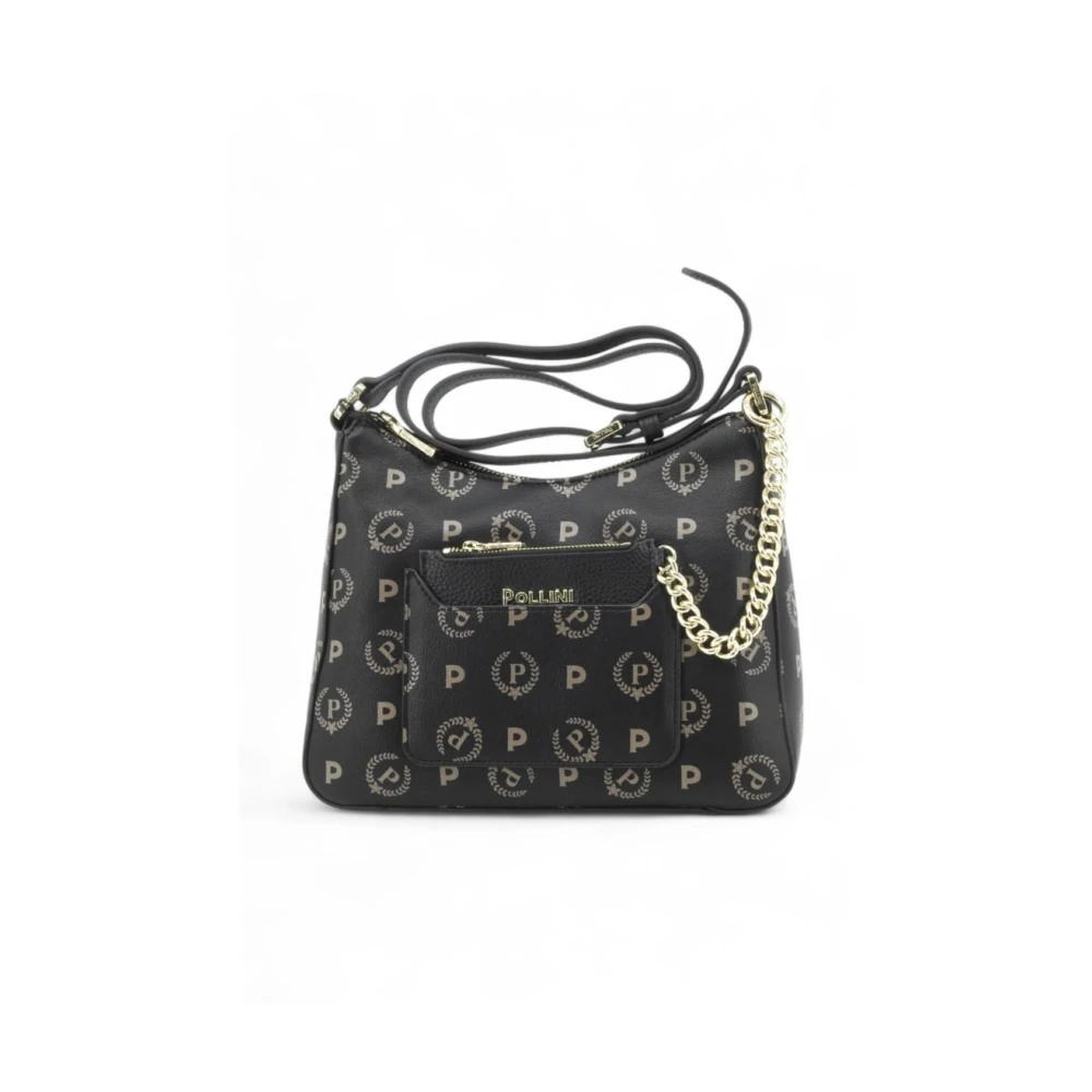 Pollini Women's Black Shoulder Bag - Shoulder Bags - One Size - Bags