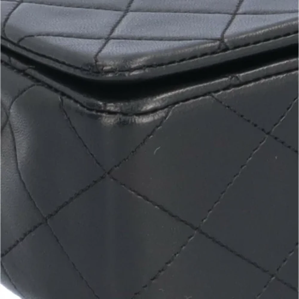 Chanel Vintage Pre-owned Leather chanel-bags Black Dames