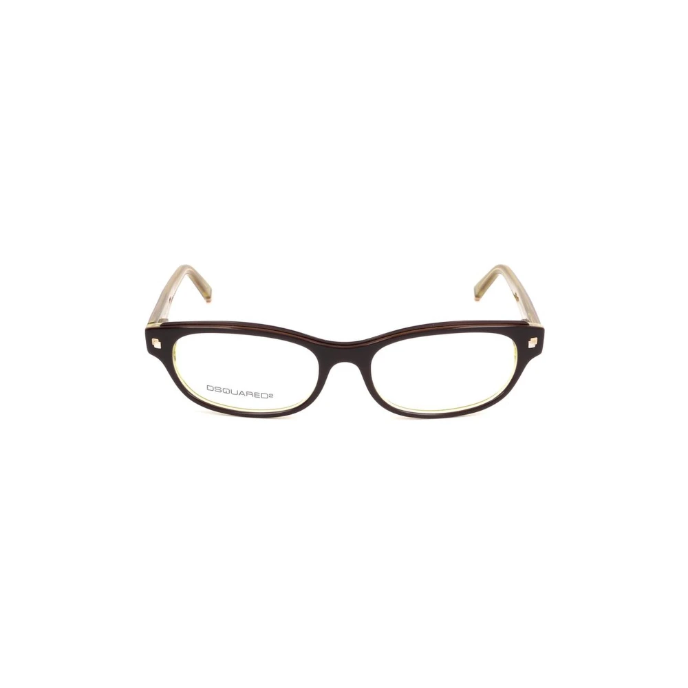 Dsquared2 Bruine plastic monturen voor vrouwen Brown Dames