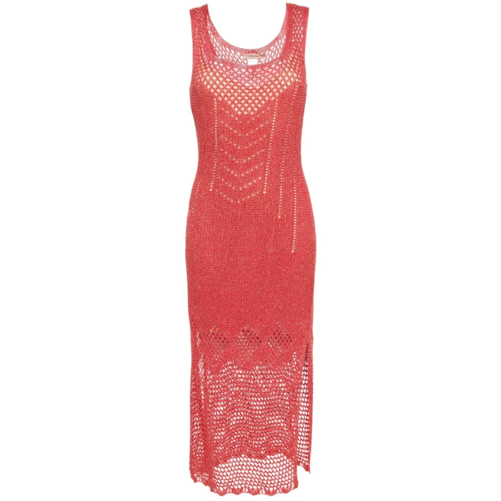 Twinset Maxi Dresses Red Dames