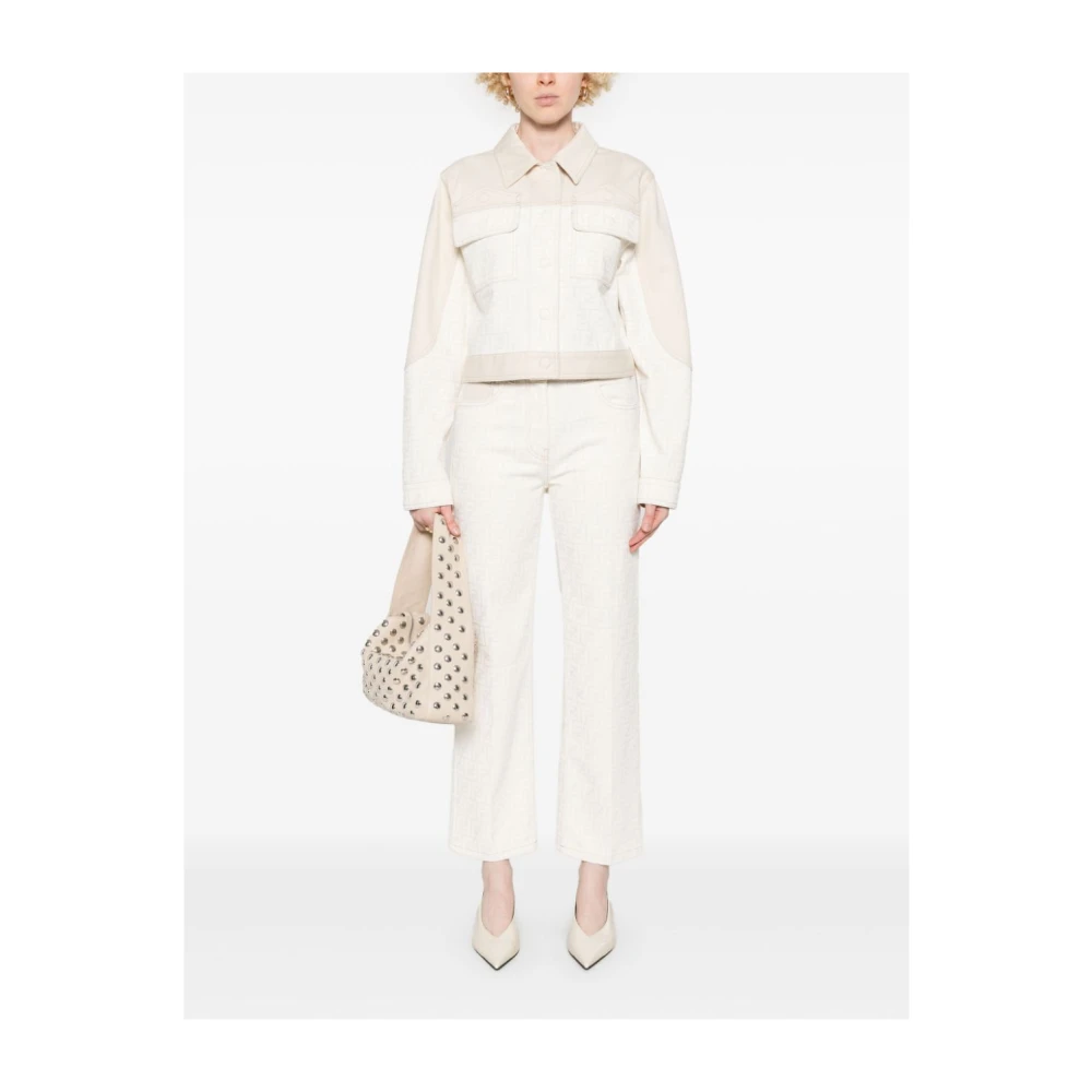 Fendi Off-White Denim Jack White Dames