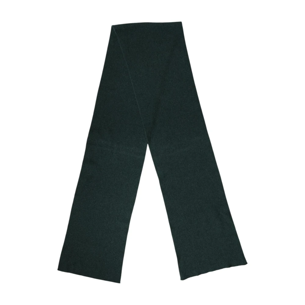 Dolce & Gabbana Mannelijk Groente Accessoires Heren, Groen, One Size, Cashmere Gebreide Nek Wrap Sjaal