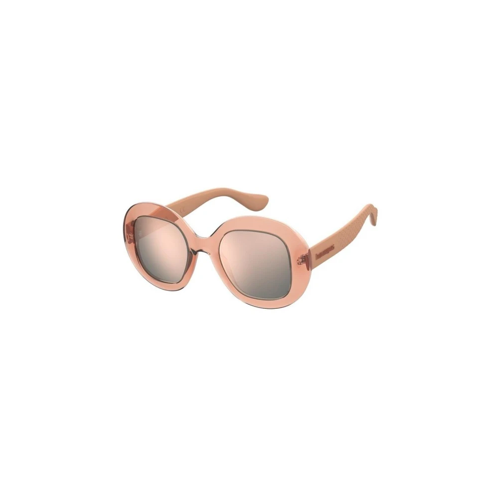 Havaianas Women's Pink Rubber Frame Sunglasses