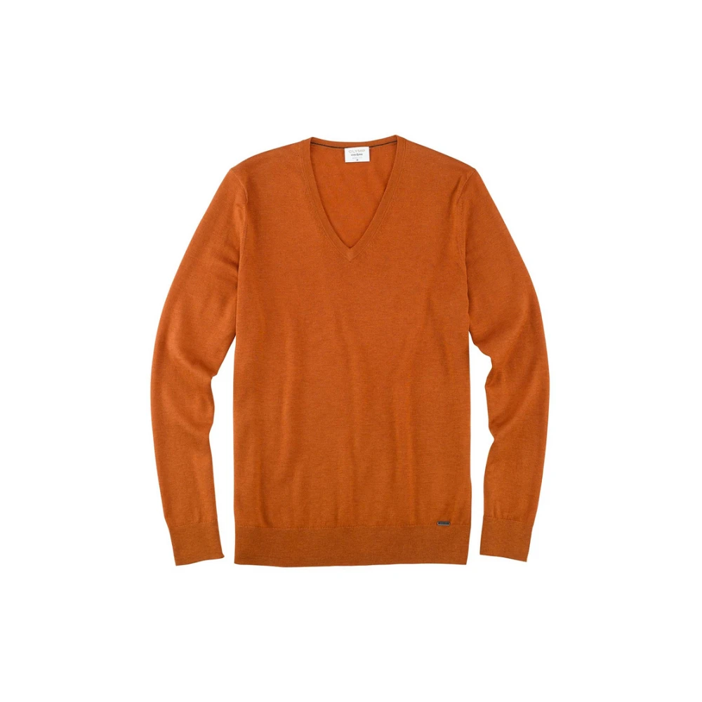 Olymp Mango Pullover Orange Heren
