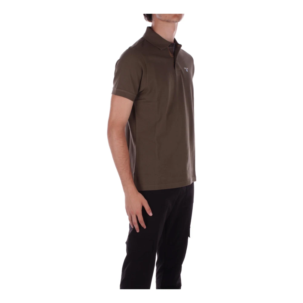 Barbour Groene Polo T-shirts en Polos Green Heren