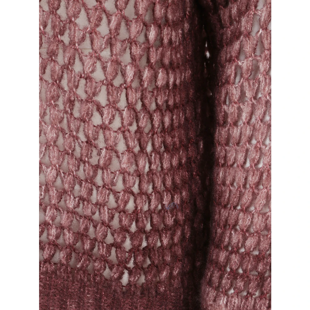 Avant Toi Kasjmier Zijde Trui Bordeaux Italië Red Dames