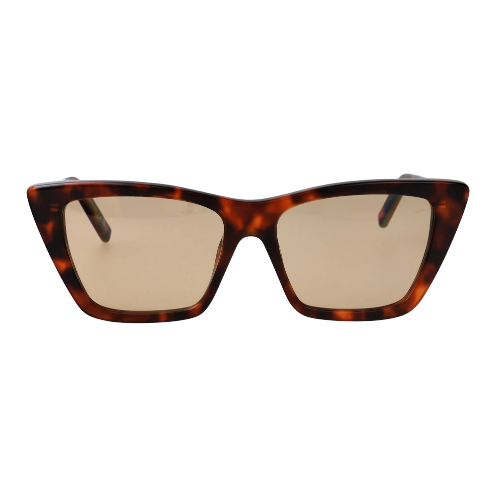 Saint Laurent Unisex Brown Sunglasses, 55 Mm, Sl 276 Mica Sunglasses