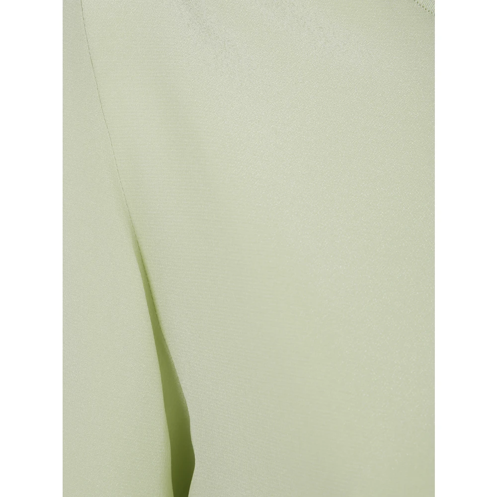 joseph Zijden Crepe Blouse Green Dames