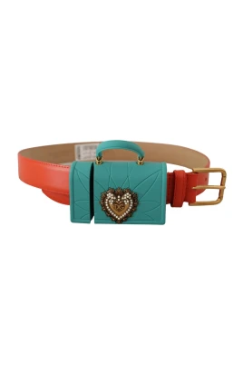 Mini Bag Belt med pärlhjärtadetalj