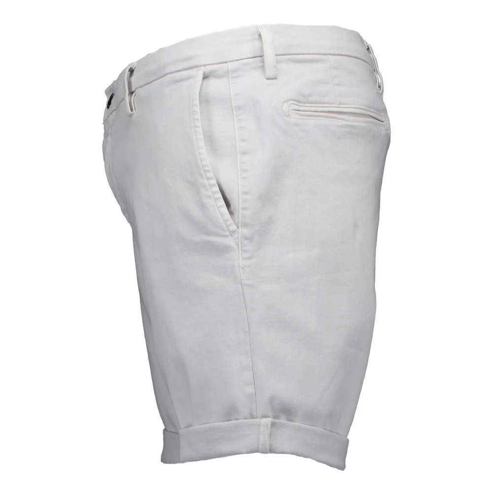 Replay Lichtgrijze Casual Shorts Gray Heren