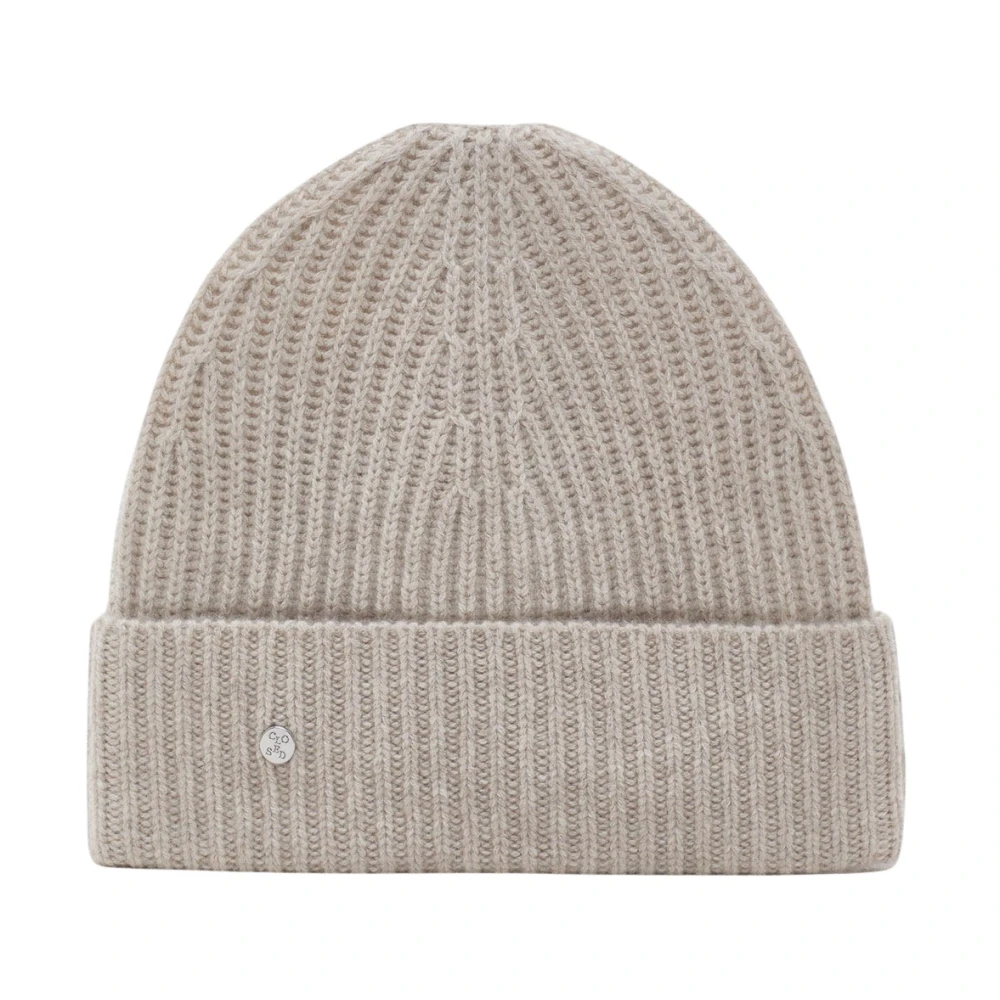 Closed Kasjmier Omslagmuts Beige Dames