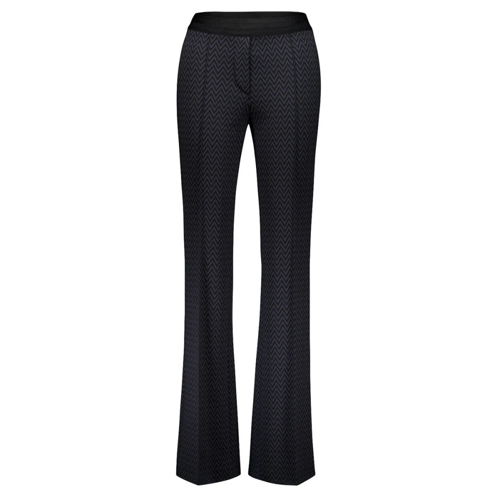 Gardeur Bootcut Slim Broek Zaria Black Dames