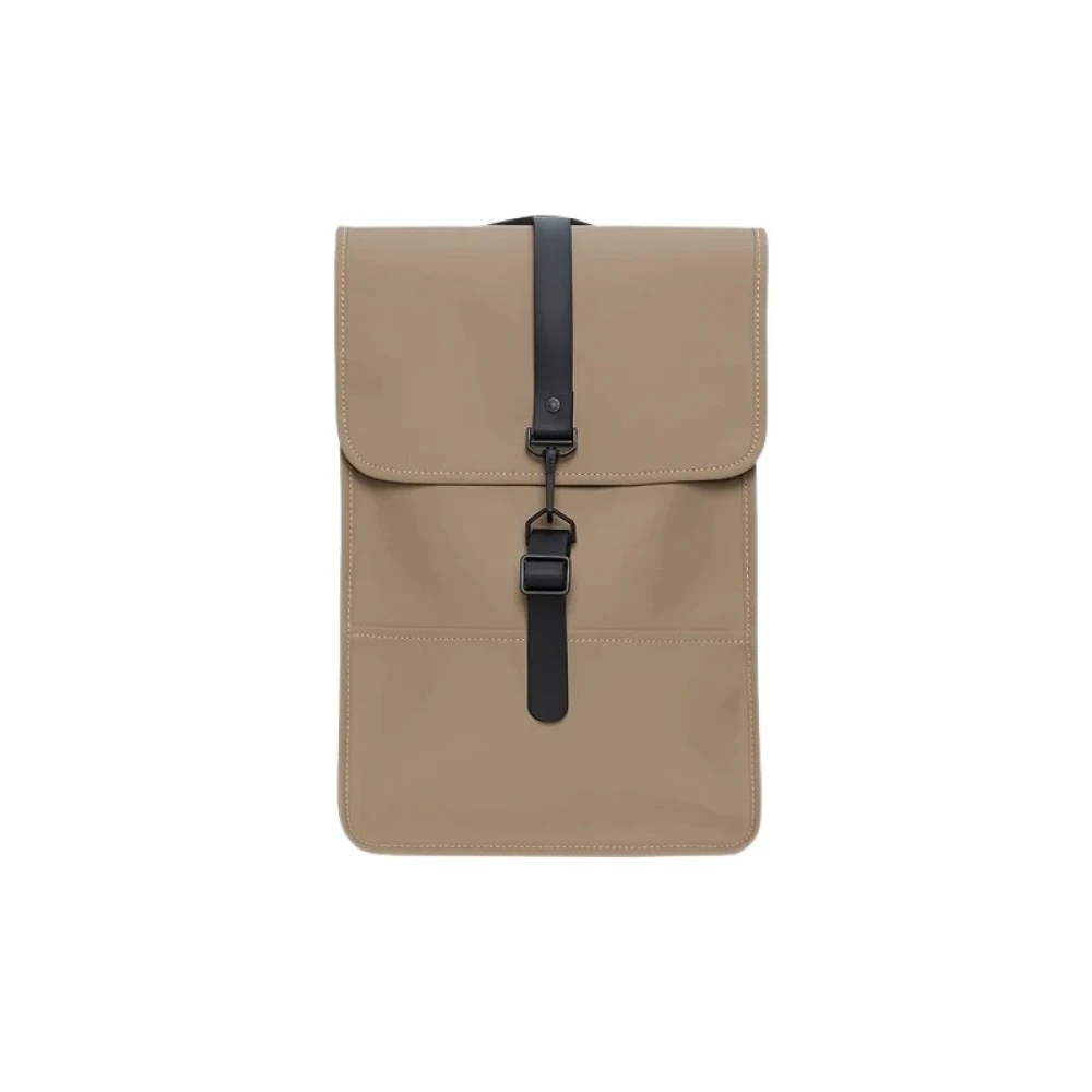Rains Uomo Beige Borse, Taglia Unica, New,