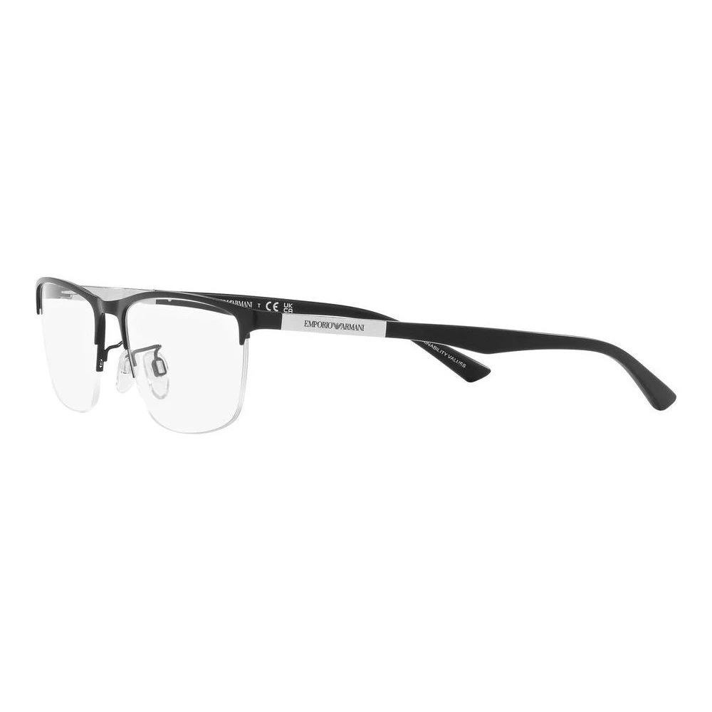 Emporio Armani Matte Black Brillenmontuur EA 1142 Black Unisex
