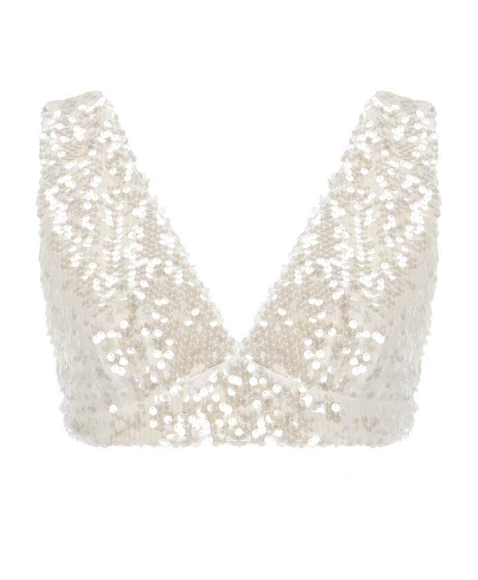 top-sans-manches-a-sequins-ivoire-et-col-en-v