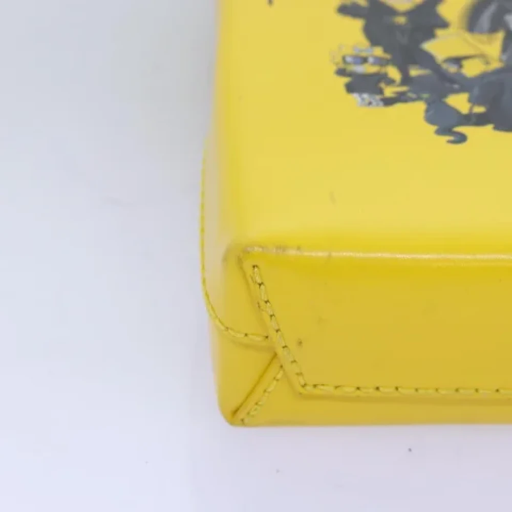 Balenciaga Vintage Pre-owned Leather balenciaga-bags Yellow Dames