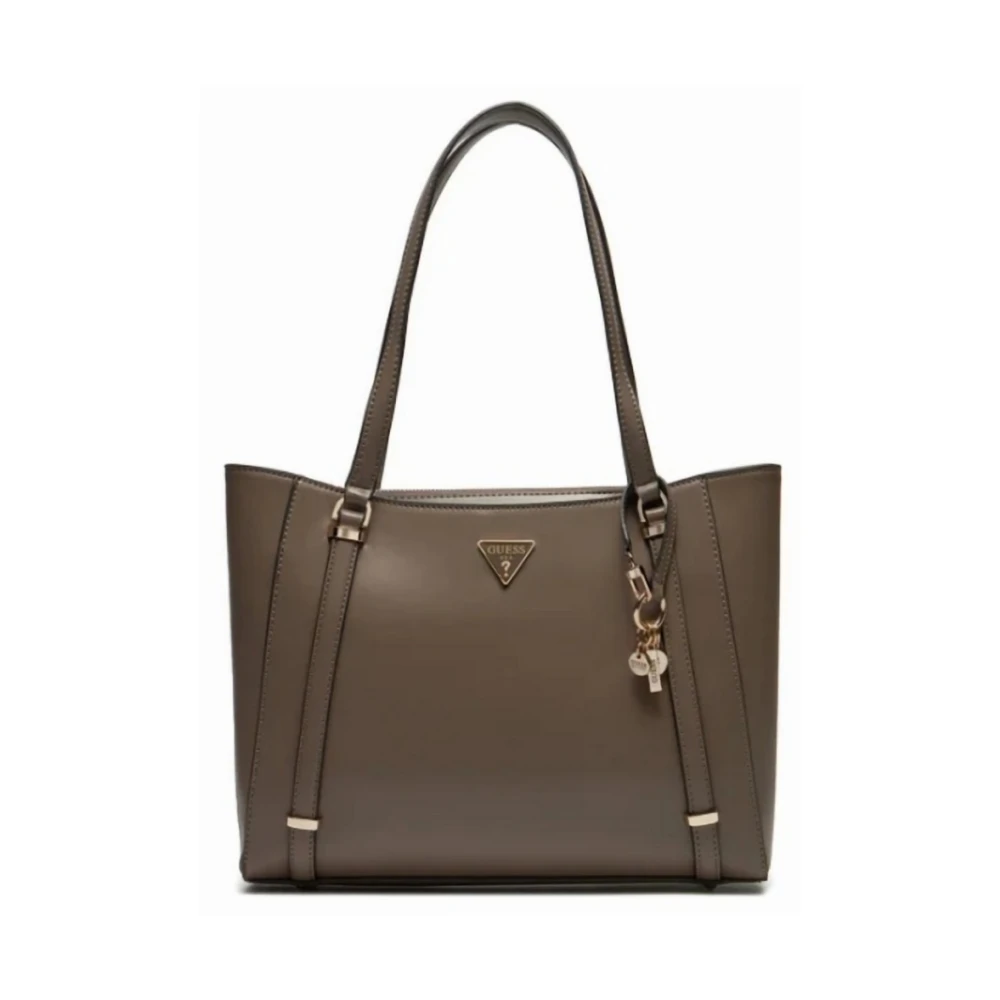 Guess Elite Tote Schoudertas Brown Dames