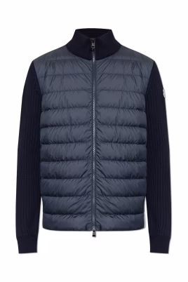 cardigan-a-col-roule-avec-devant-en-duvet