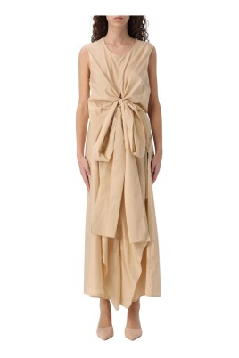 elegant-bow-detail-midi-dress