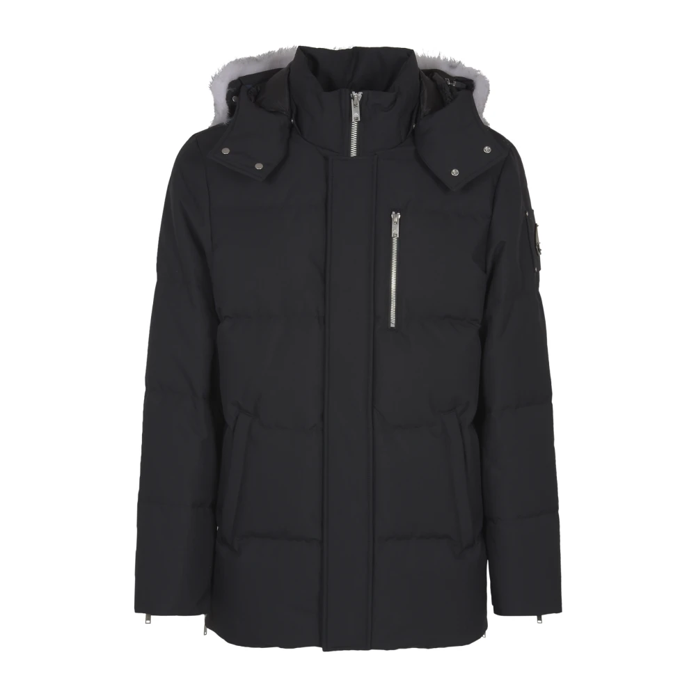 Moose Knuckles Men's Black Stylish Cloud 3Q Neoshear Jackets