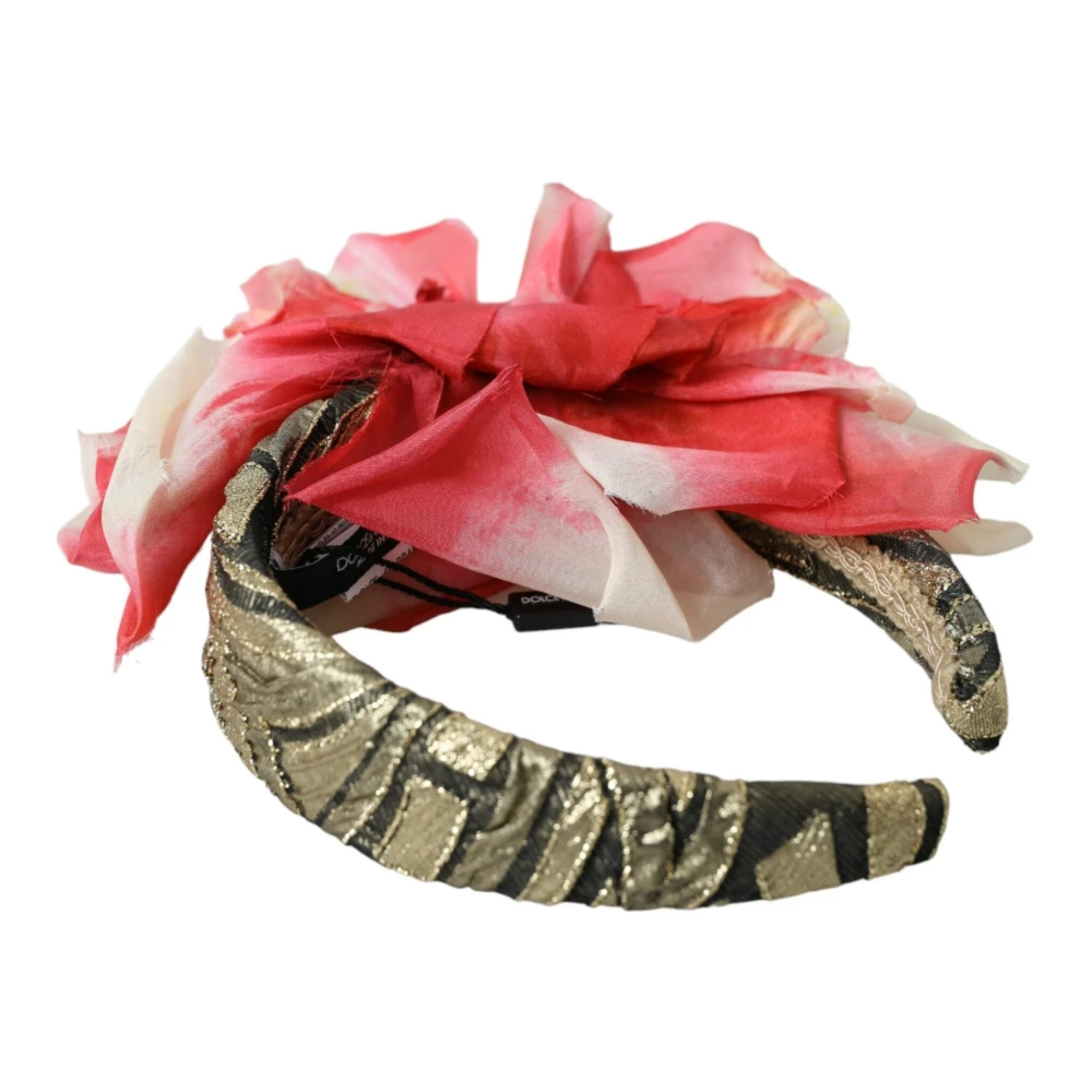 Dolce & Gabbana Women's Floral Applique Silk Headband