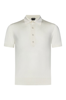 white-short-sleeved-polo-shirt