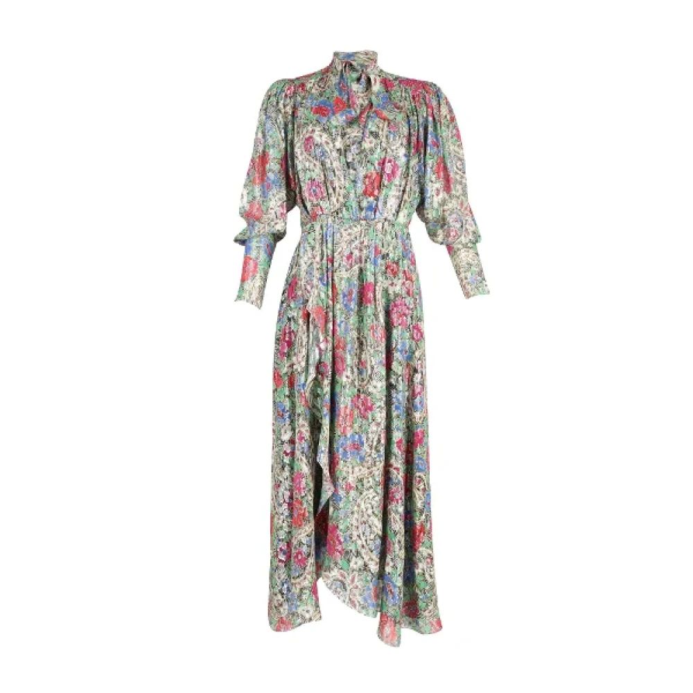 Isabel Marant Pre-owned Silk dresses Multicolor Dames