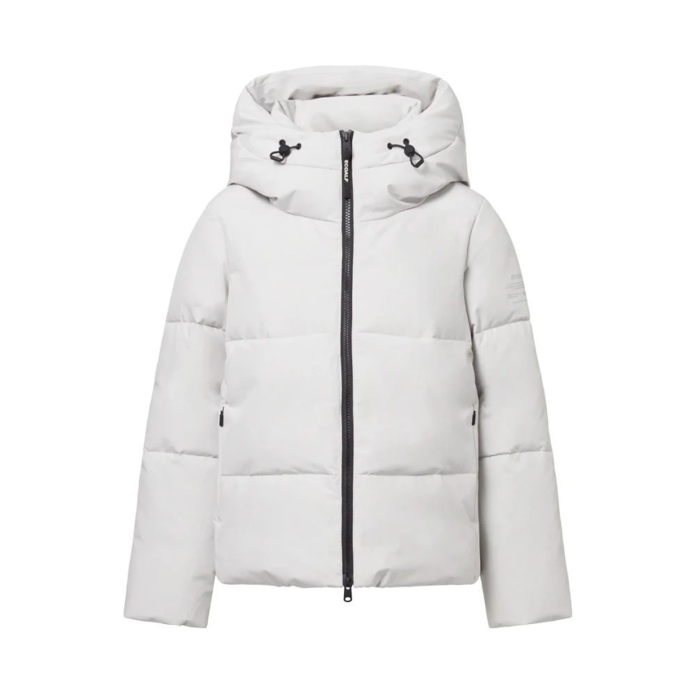 Ecoalf Women's White Winter Jackets, L, Ipala Jacket