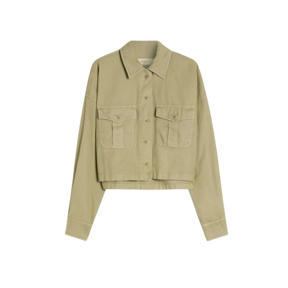 Weekend Max Mara Damen Grün Blusen & Hemden, Xsgröße: