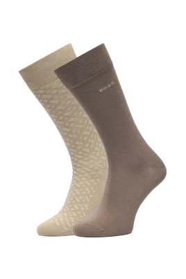 2P RS Monogram Socks
