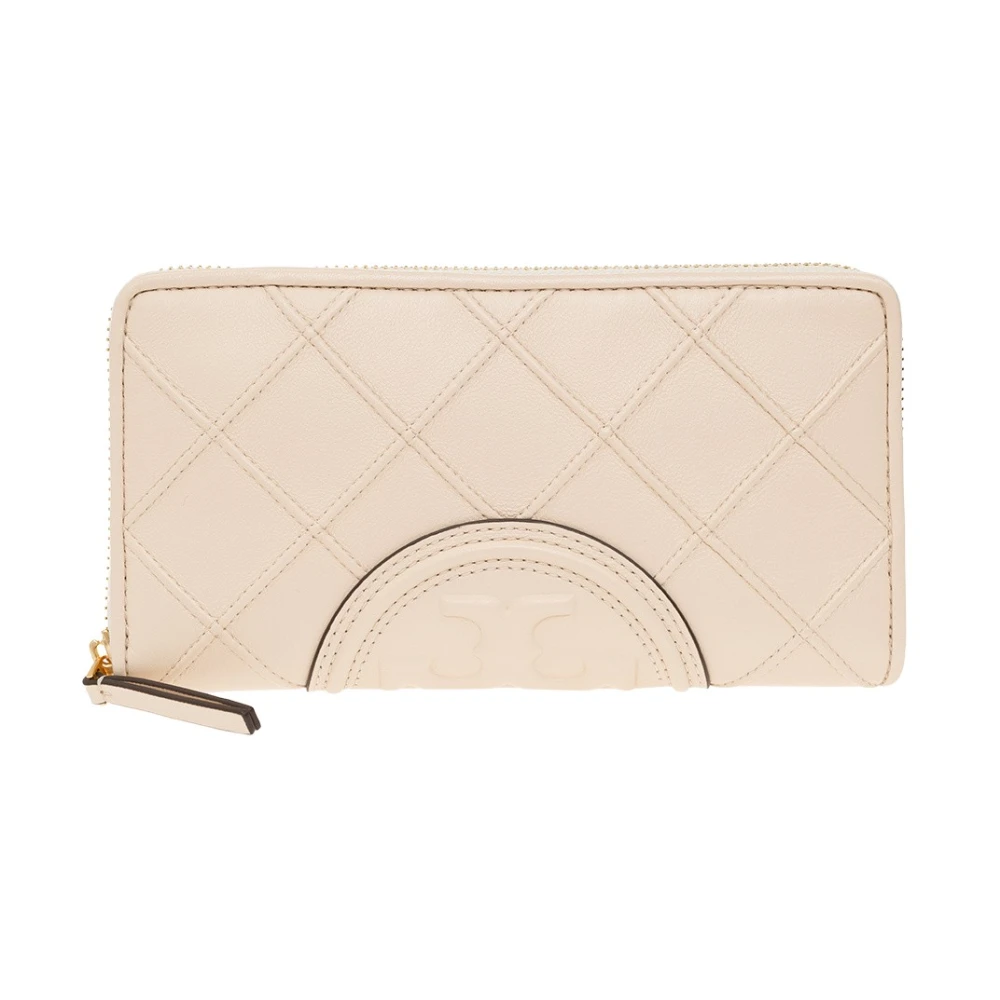 Tory Burch Plånbok/korthållare Beige, Dam