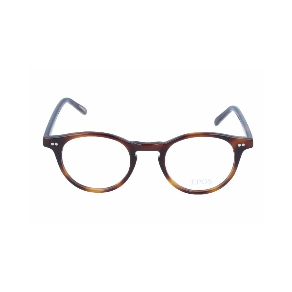 Epos Stijlvolle voorschriftbril met 3 jaar garantie Brown Unisex