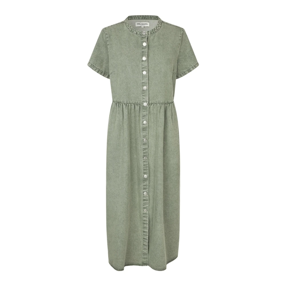 Lollys Laundry Women's Green Shirt Dresses, M, Aliyall Midi Dress