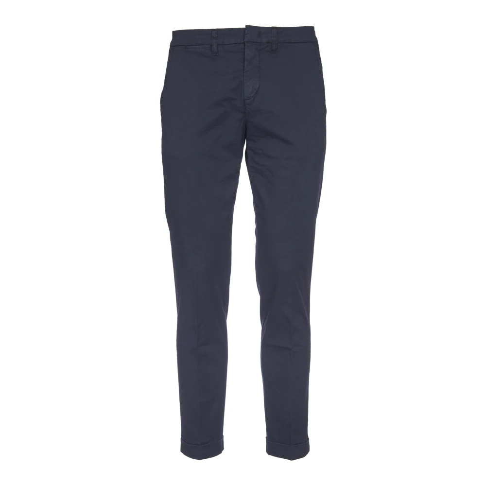 Fay Trousers Blue Heren