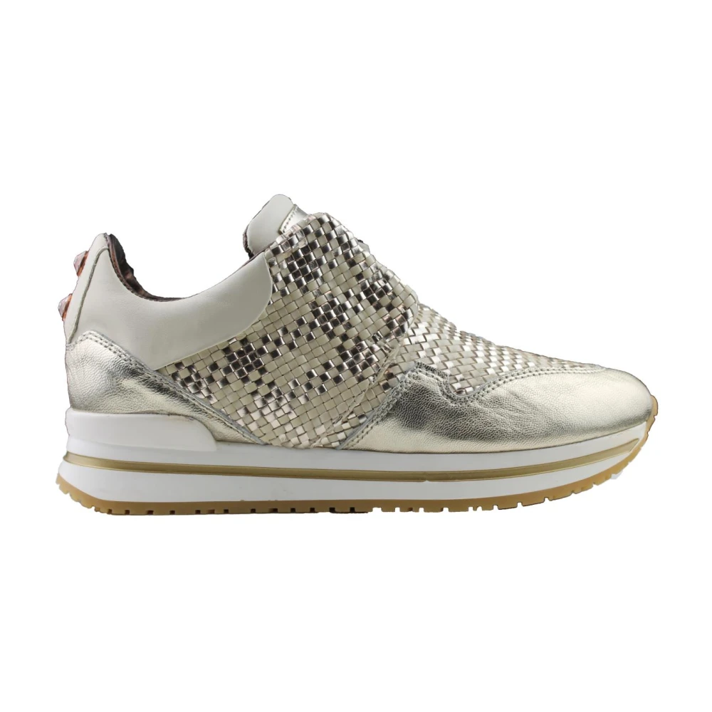 Alexander Smith Gouden Patroon Sneakers Dames Schoenen Veelkleurig Multicolor