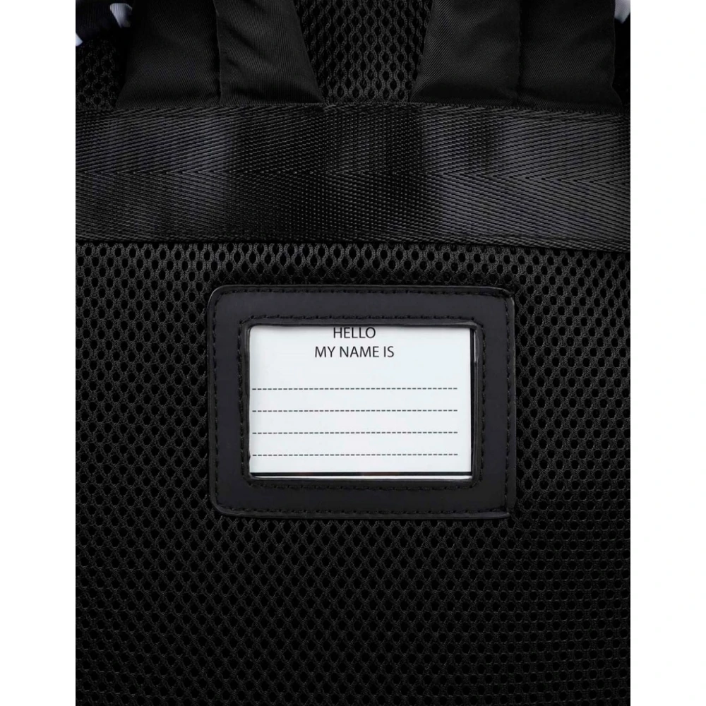 Marc Jacobs Moderne Bicolor Rugzak met Logoprint Black Heren