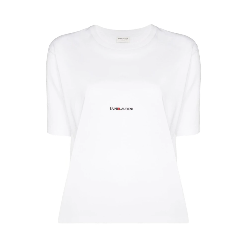 Hvid Logo Box Fit T-Shirt