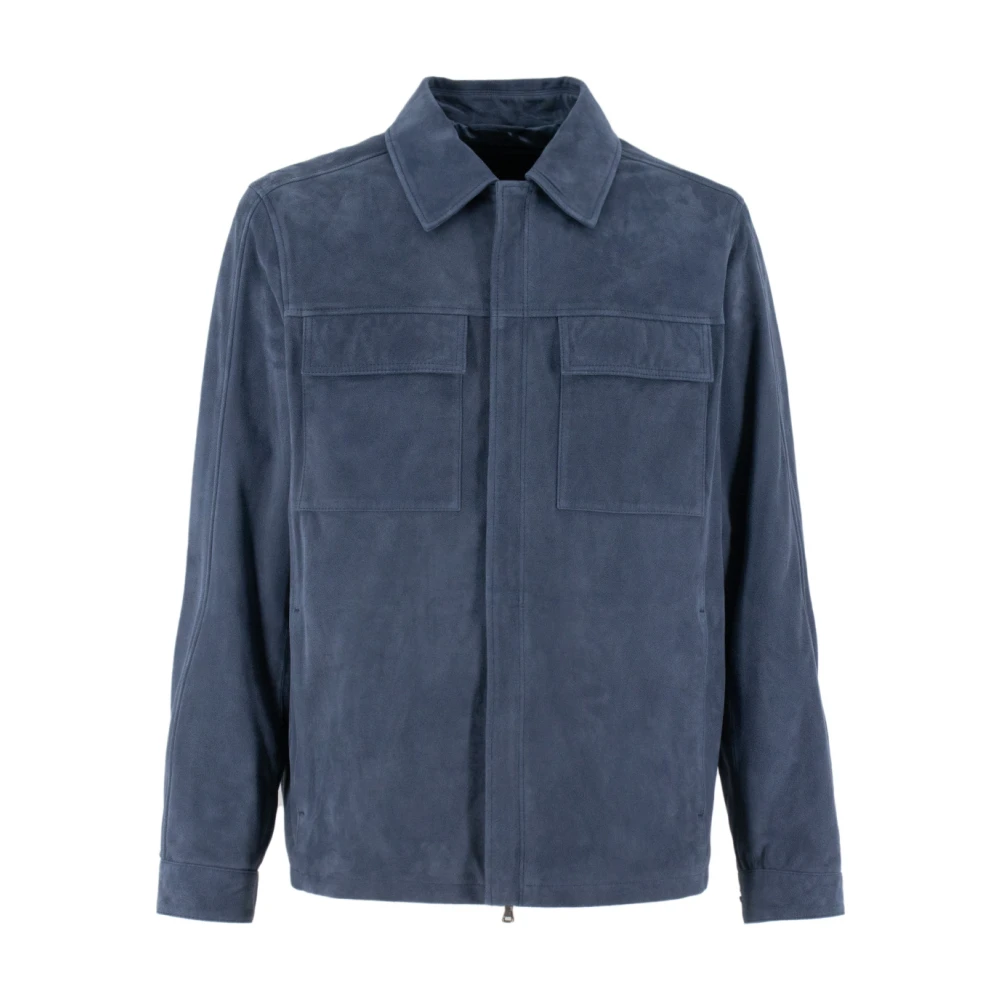 PAUL & SHARK Aqualeather Ritsjas Blue Heren