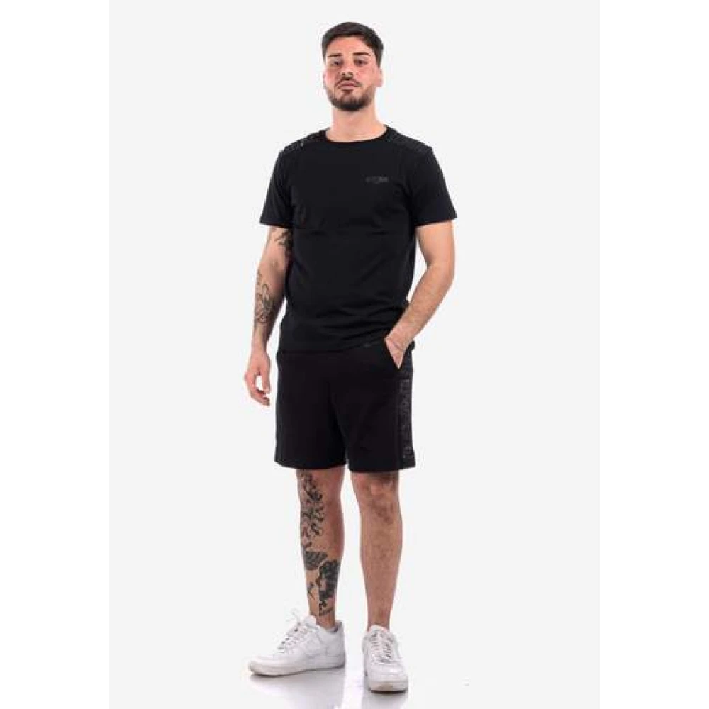 Moschino Zwart Katoen Regular Fit T-Shirt Black Heren