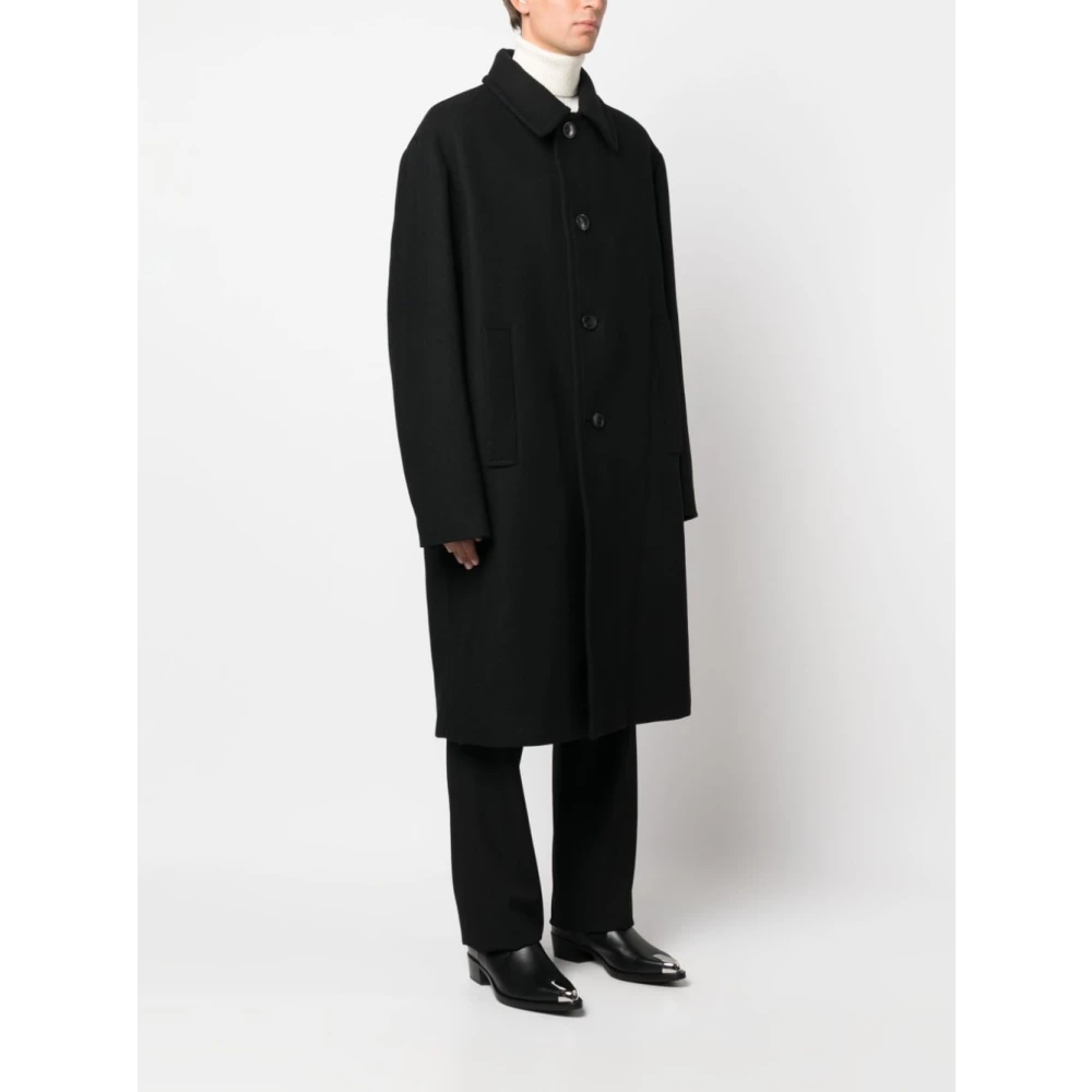 Dries Van Noten Redmore Jas voor Mannen Black Heren