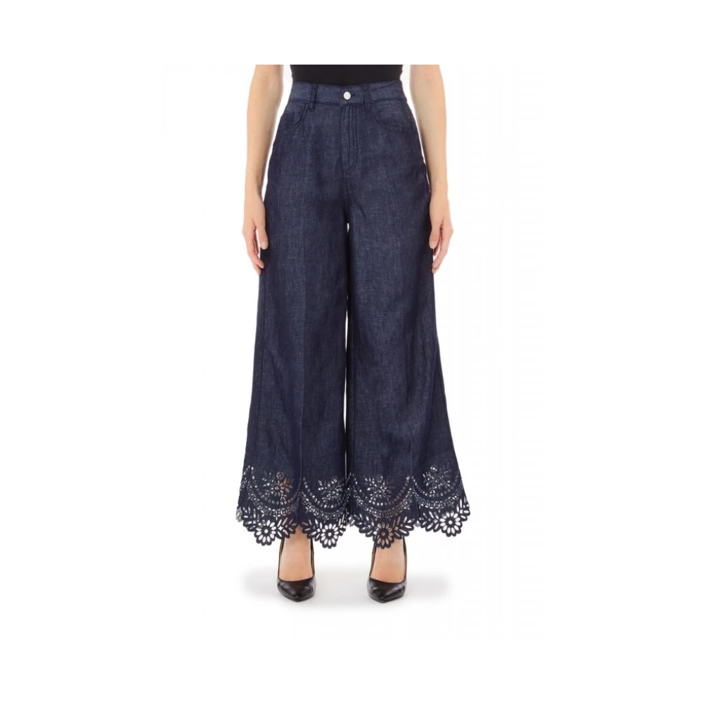 Liu Jo Blå Flared Jeans