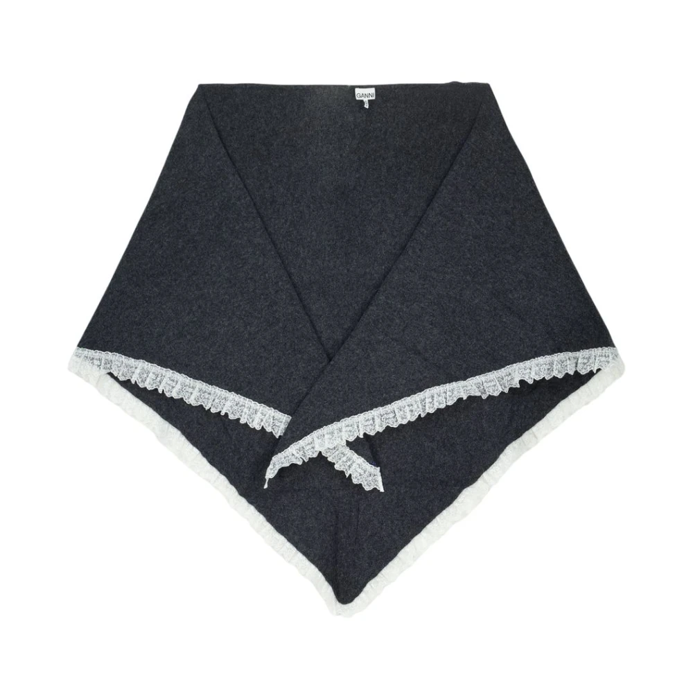 Ganni Donna Grigio Accessori, Taglia Unica, New,