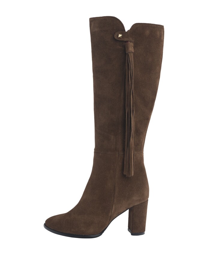 suede-enkellaars-brede-hak