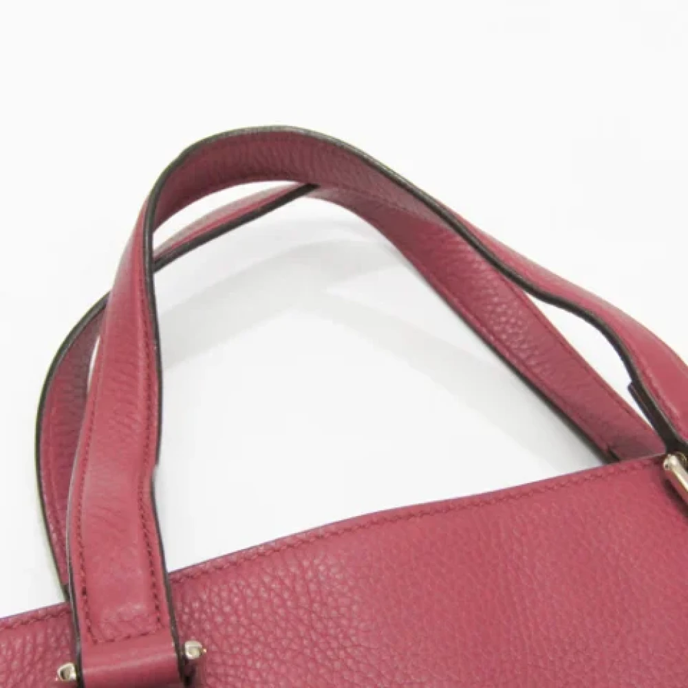 Gucci Vintage Pre-owned Leather gucci-bags Pink Dames