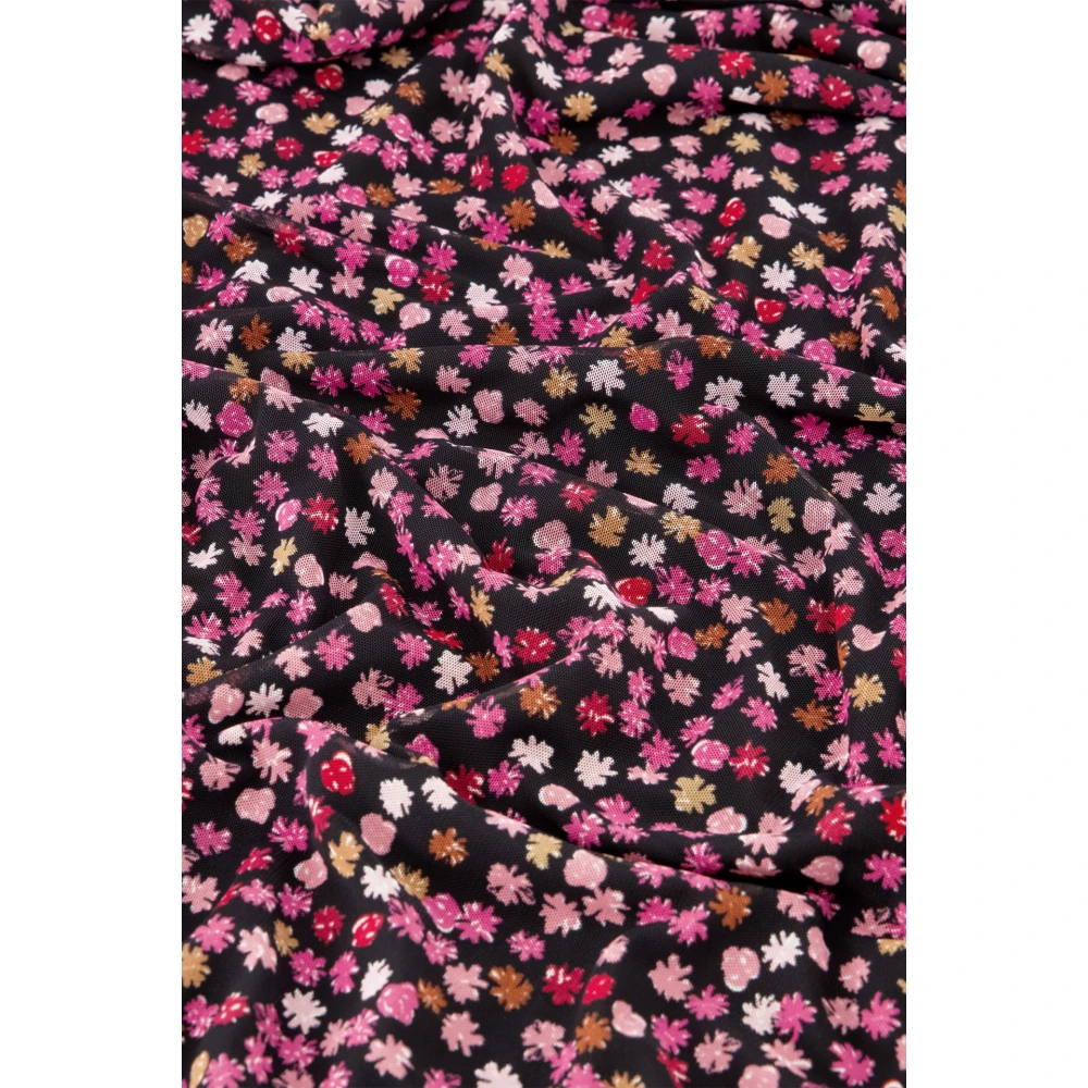 Fabienne Chapot Bloemenprint Midi Jurk Pink Dames