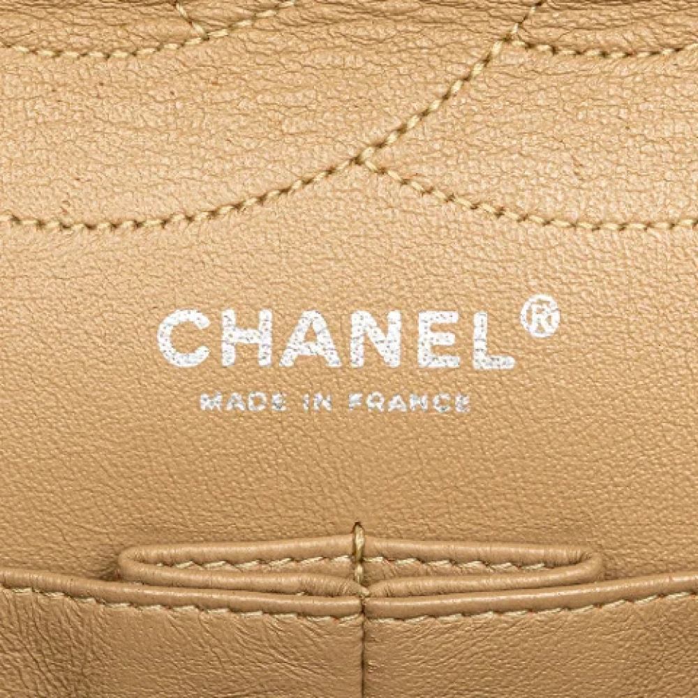 Chanel Vintage Pre-owned Leather chanel-bags Yellow Dames
