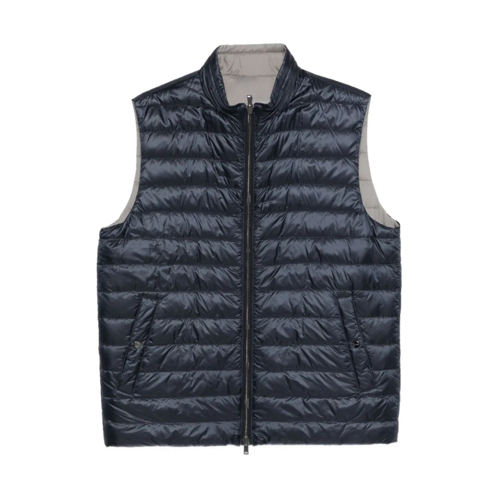 Herno Blå Quilted Vest
