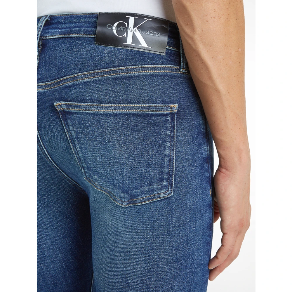 Calvin Klein Skinny Basic Jeans Blue Heren
