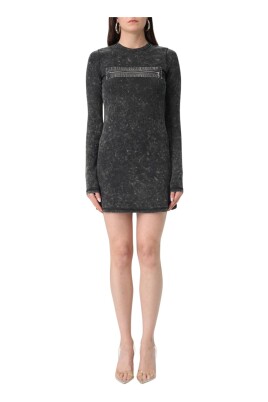 ribbed-mini-dress-with-concealed-zipper